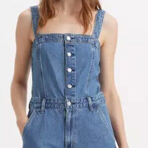 Levi's Drea Denim Jumpsuit, Size XL
